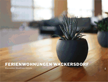 Tablet Screenshot of ferienwohnung-marina-wackersdorf.de